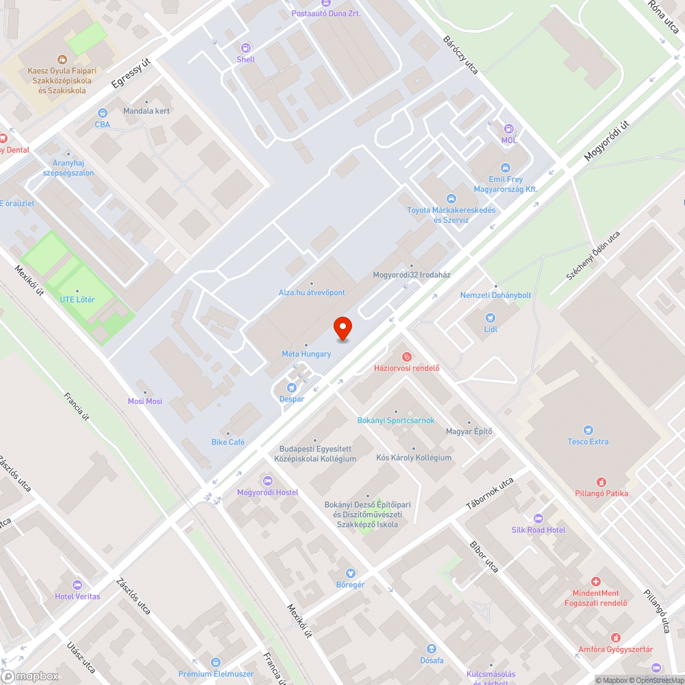 Terelès hiànya bejelentés helye