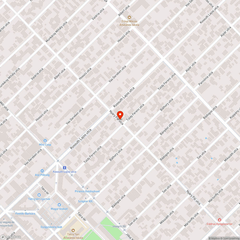 Elhagyott Skoda bejelentés helye