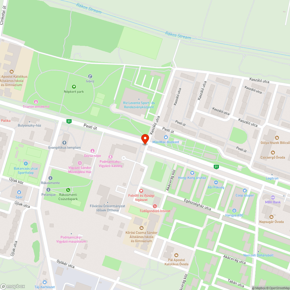 Pont a bringaúton bejelentés helye