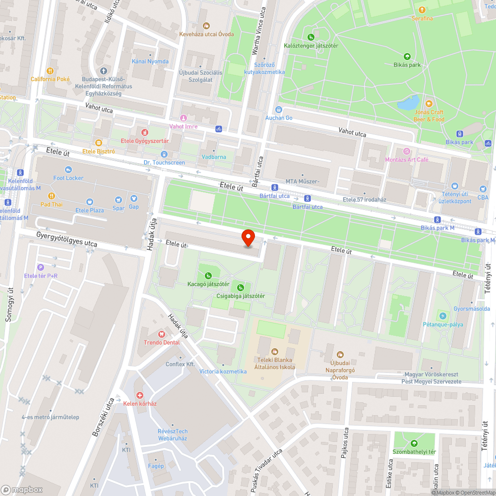 Rossz repedezett járda bejelentés helye