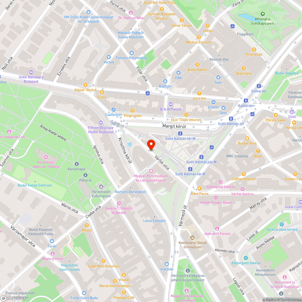 Graffiti (Széll Kálmán tér) bejelentés helye