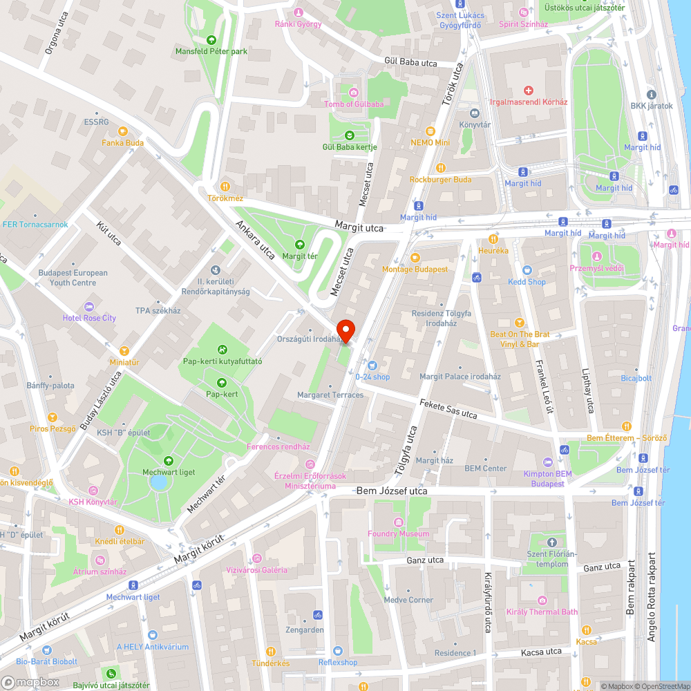 Aknafedelek bejelentés helye