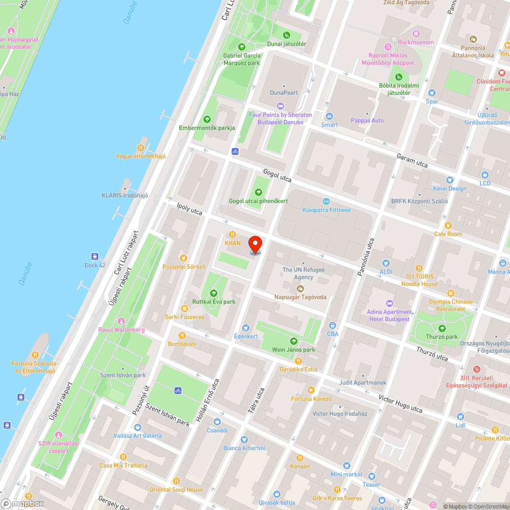 Elferdült jelzőtábla a Kárpát utcában bejelentés helye