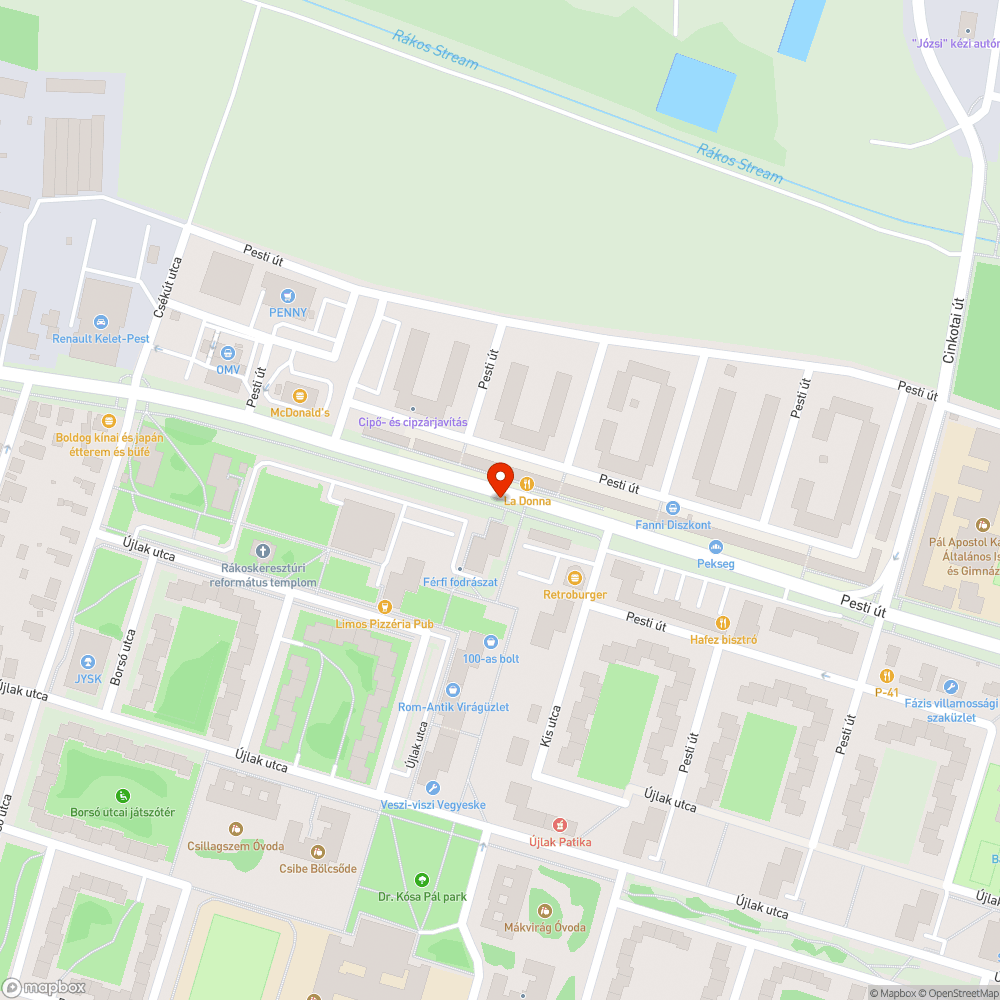 Vandálok bejelentés helye