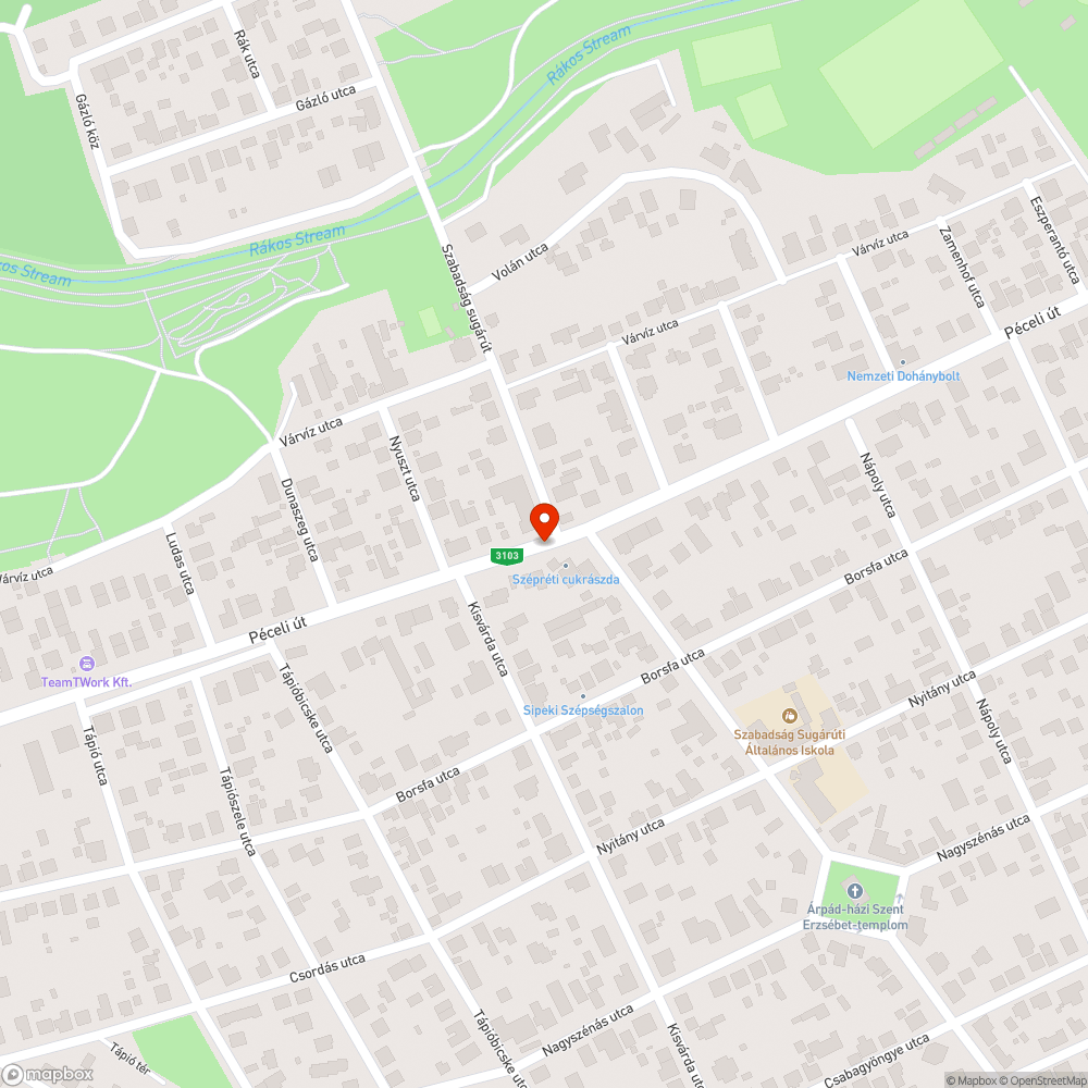 Gyűrődés bejelentés helye