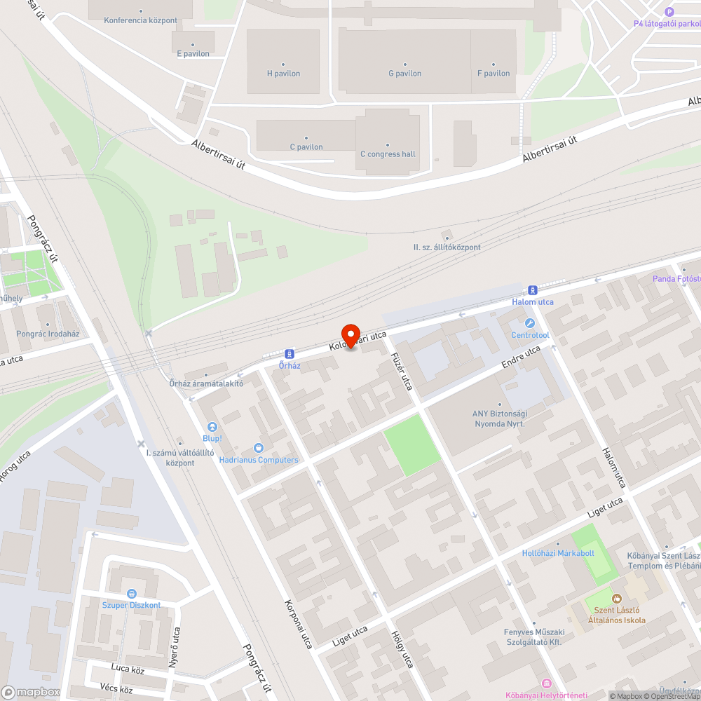 Szemét a "senki" földjén bejelentés helye