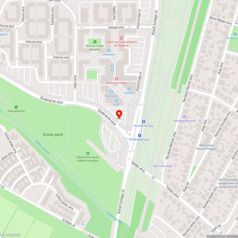 Elhagyott roncs autó bejelentés helye