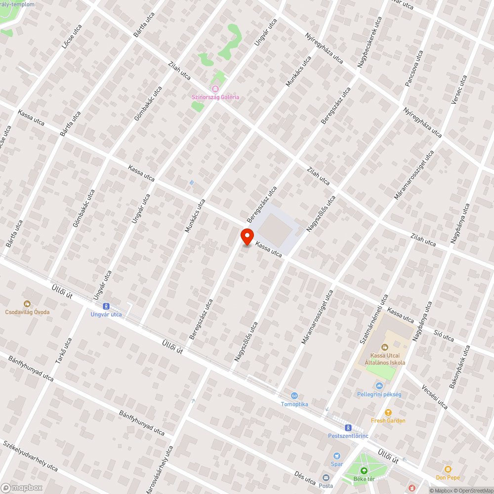 járda hiba bejelentés helye