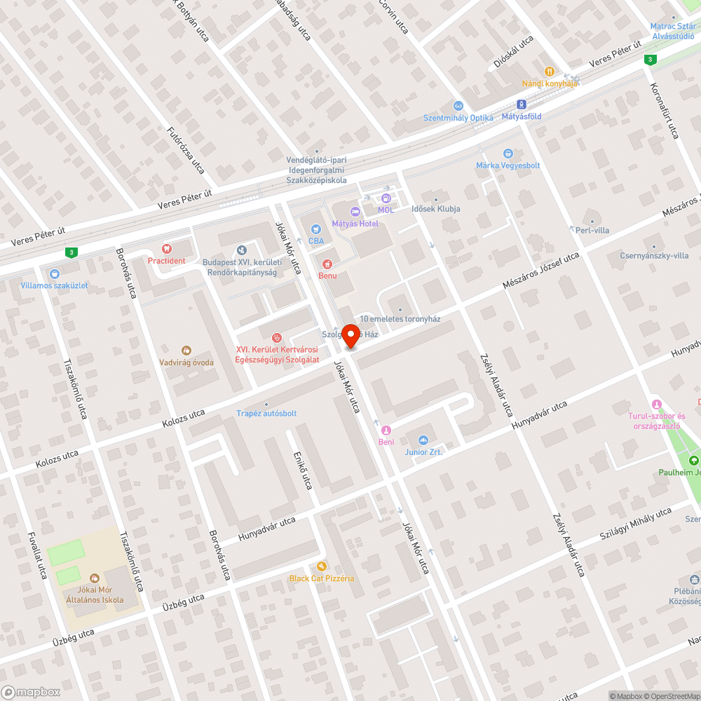 Elfordult tábla bejelentés helye