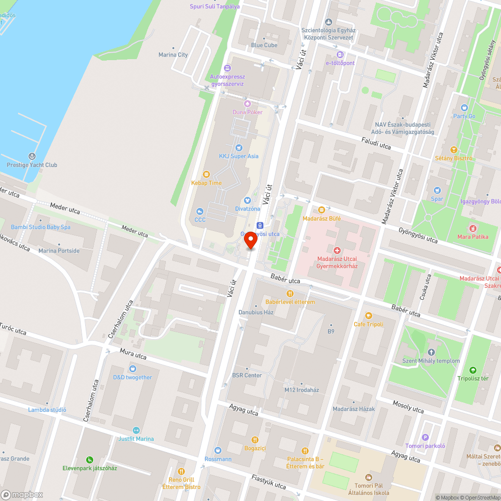 3-as metró felújításakor eltüntetett kerékpárút bejelentés helye