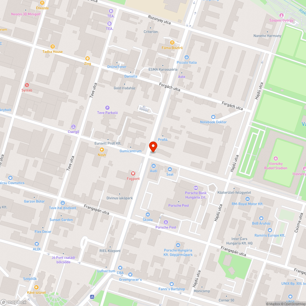 Kerékpáros lámpa érzékelő bejelentés helye