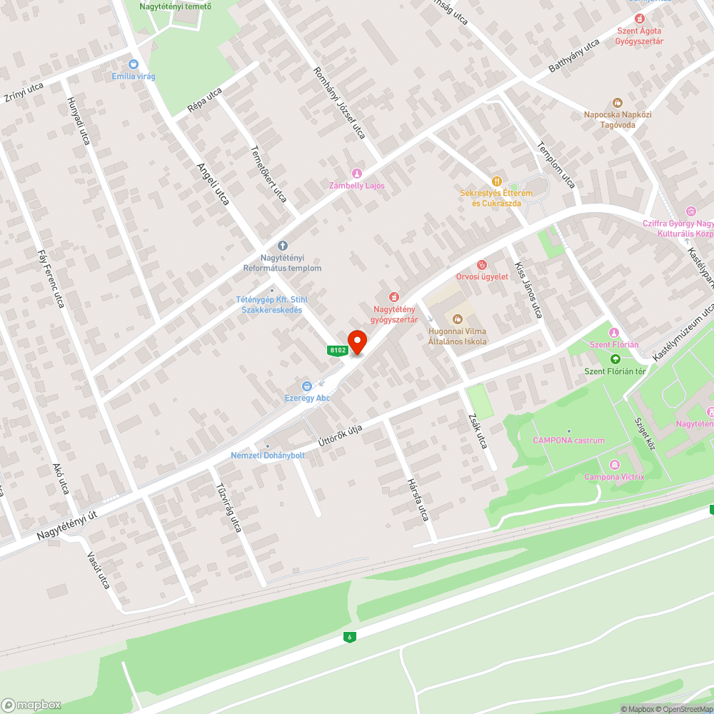 A buszmegálló felépítménye - kitört üveg és rendezetlen környezet bejelentés helye