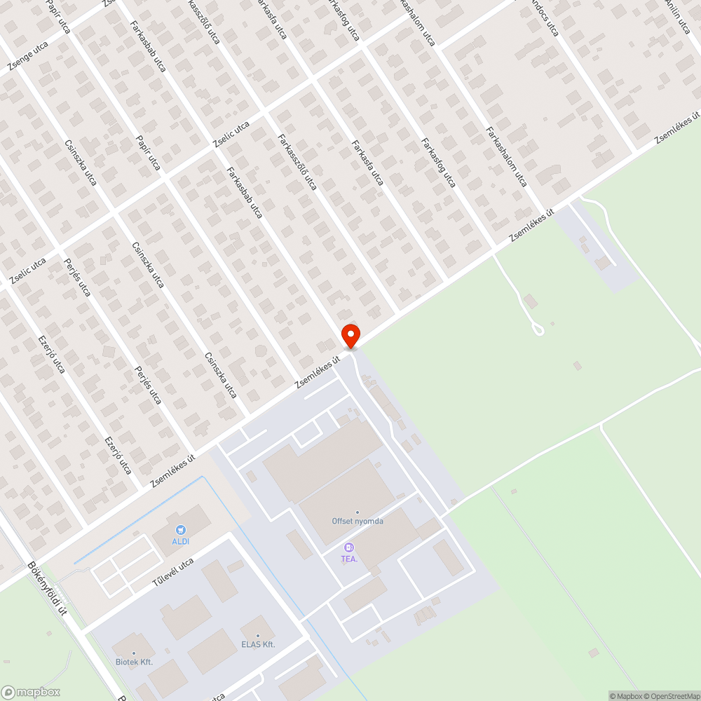 Rendszám nélküli Twingo bejelentés helye