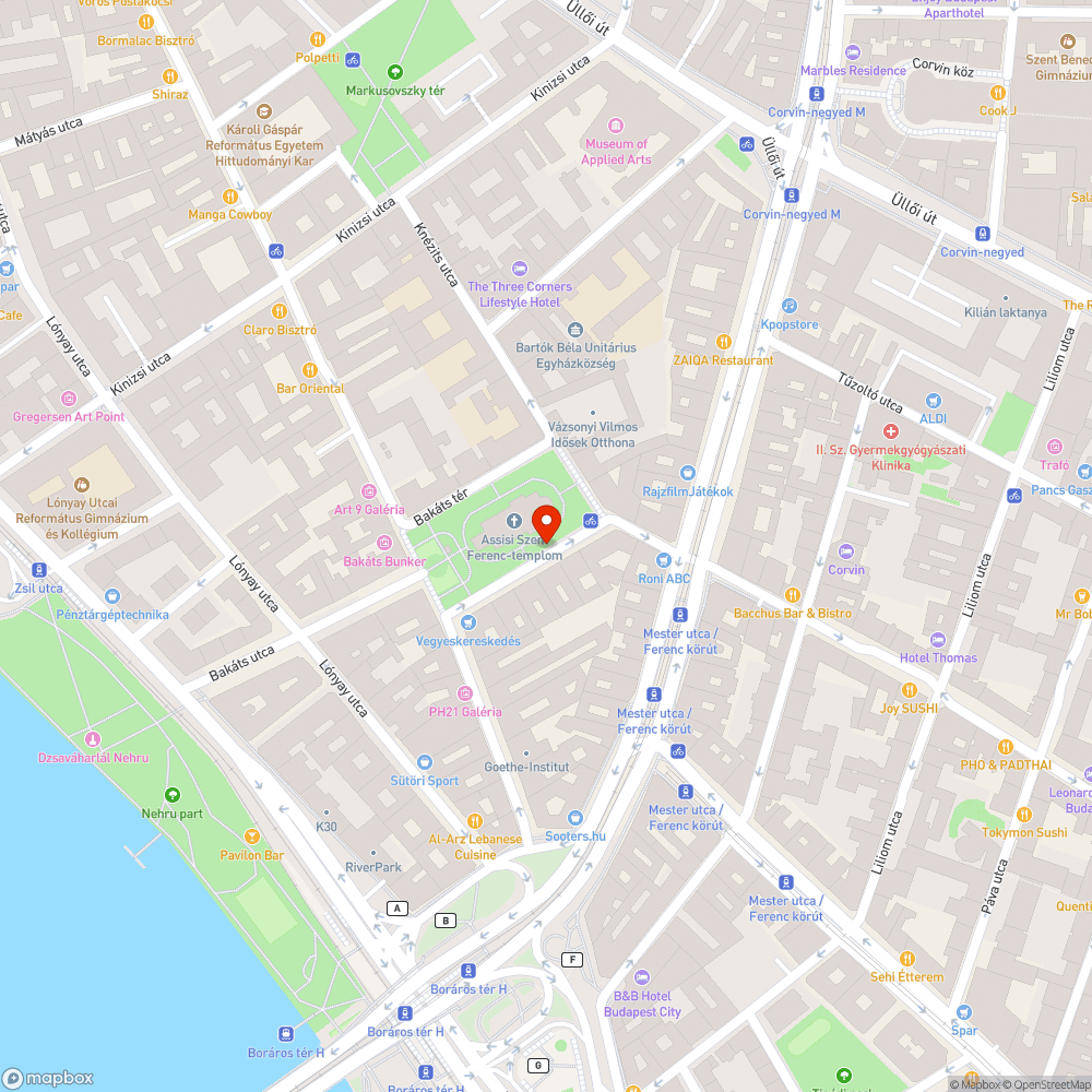 Hiányzó díszfa bejelentés helye