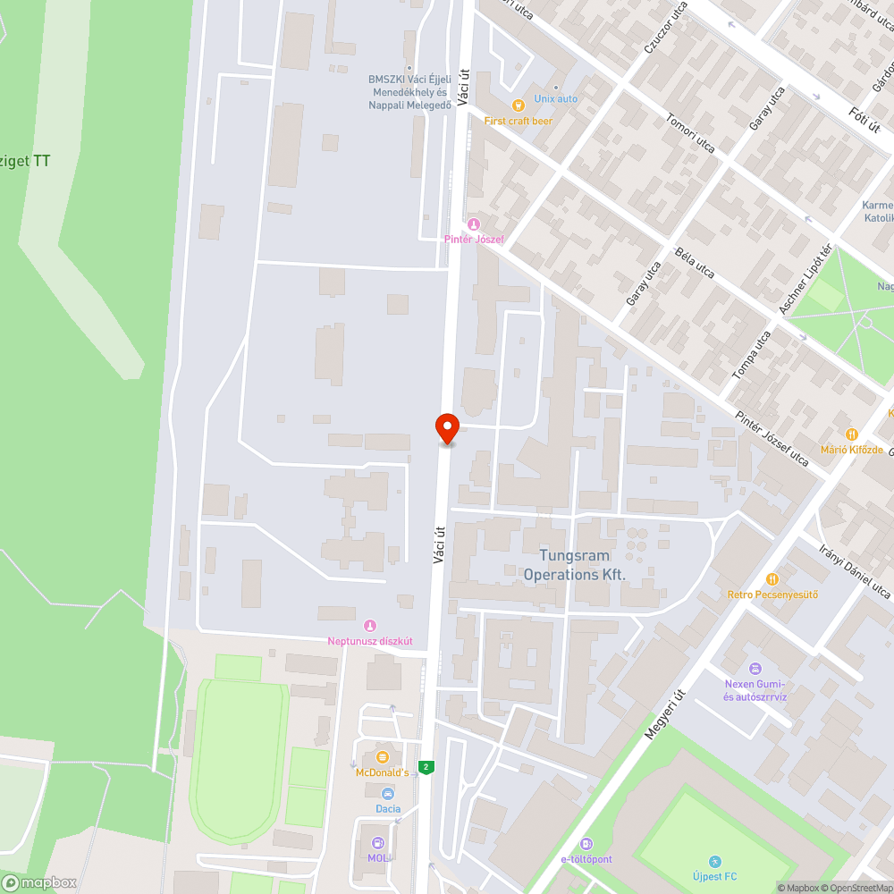 Eldugult csatorna bejelentés helye