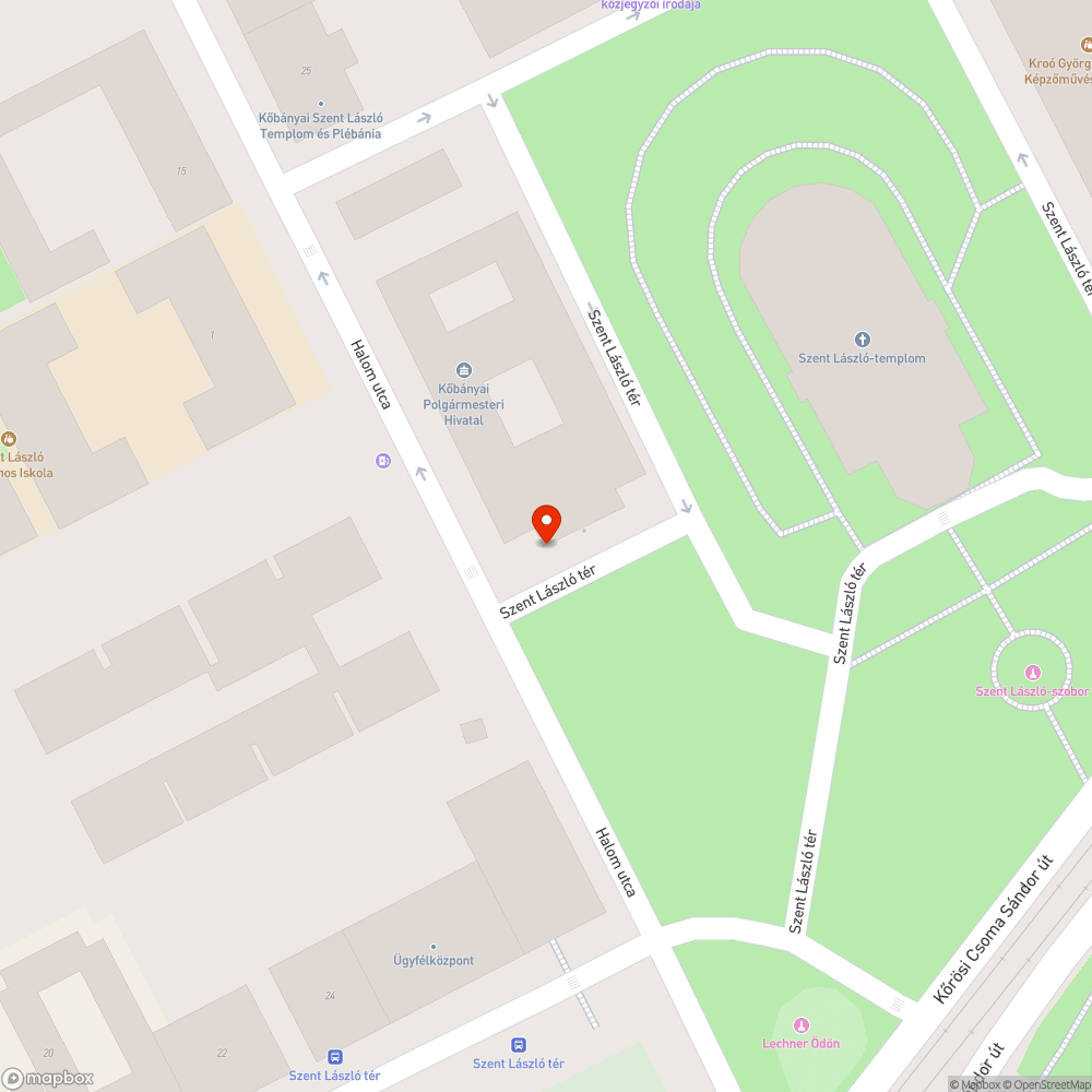 Szakadt felirat a polgármesteri hivatal épületén bejelentés helye