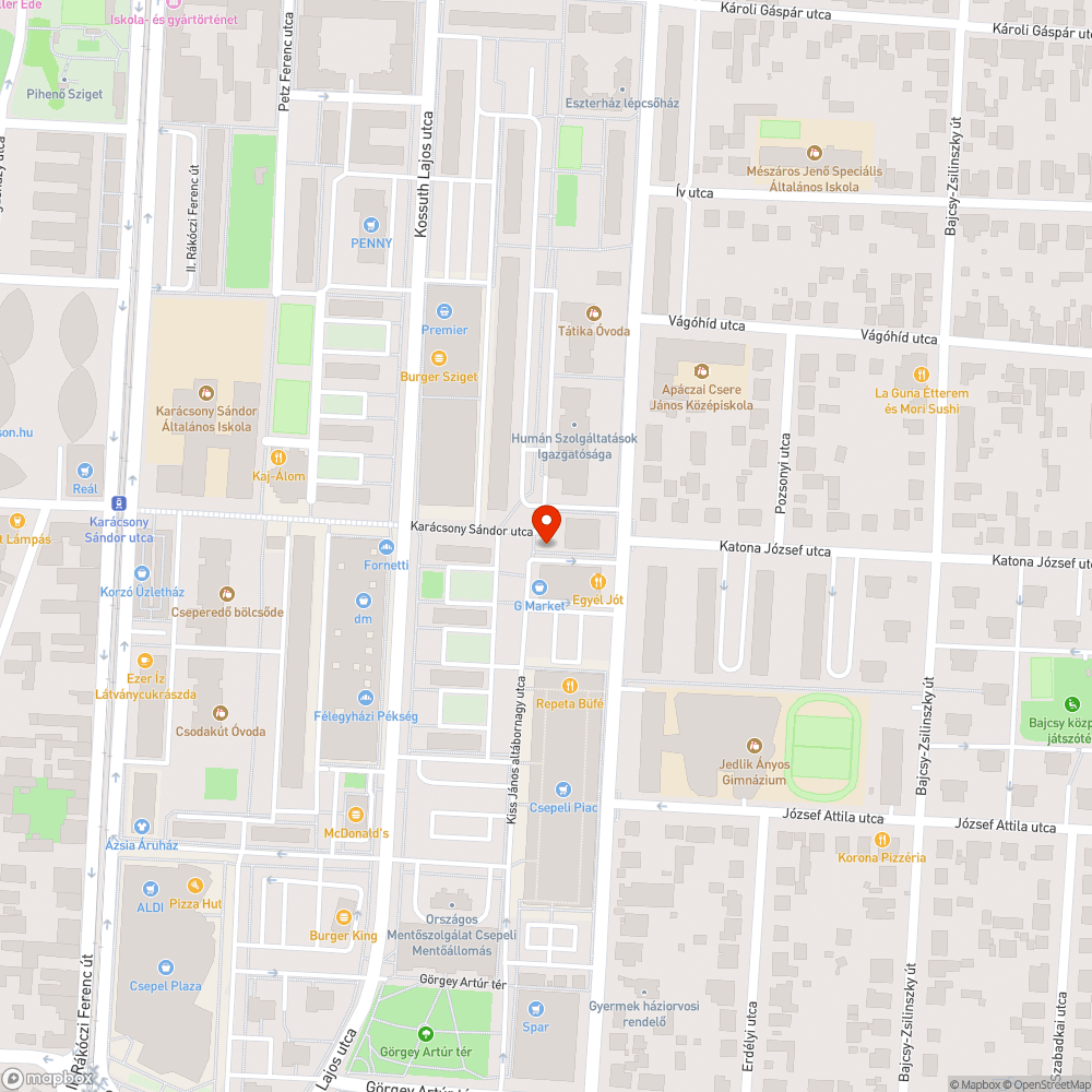 Újra potyognak a kövek a mélybe bejelentés helye