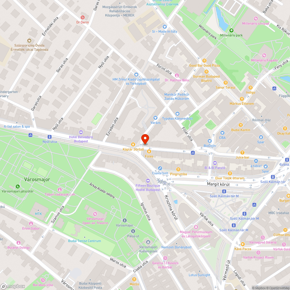 Nyitott telekom szekrény bejelentés helye