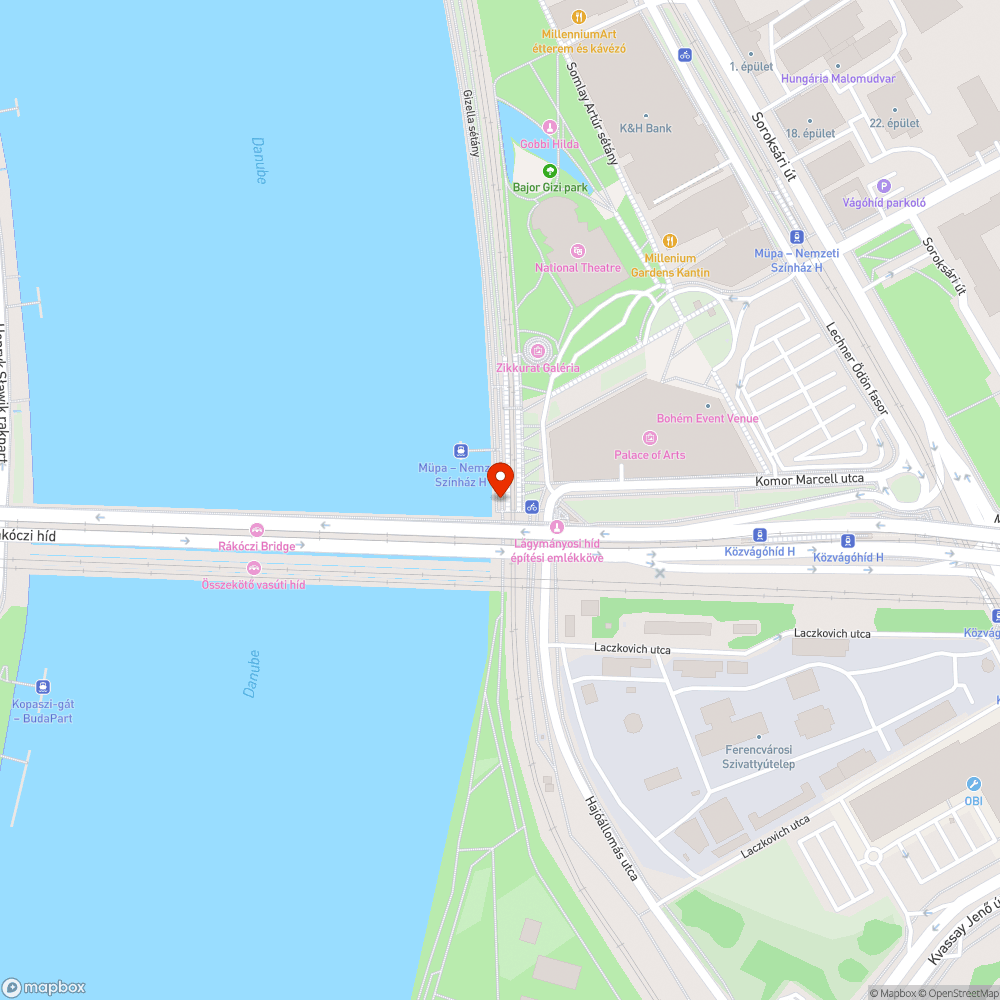 Szétesett peron a csepeli HÉV Lágymányosi-híd megállójában bejelentés helye