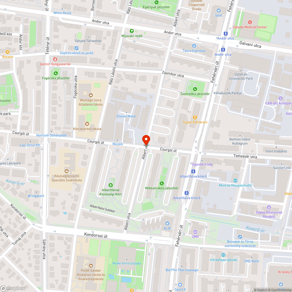 Eltört fedő bejelentés helye