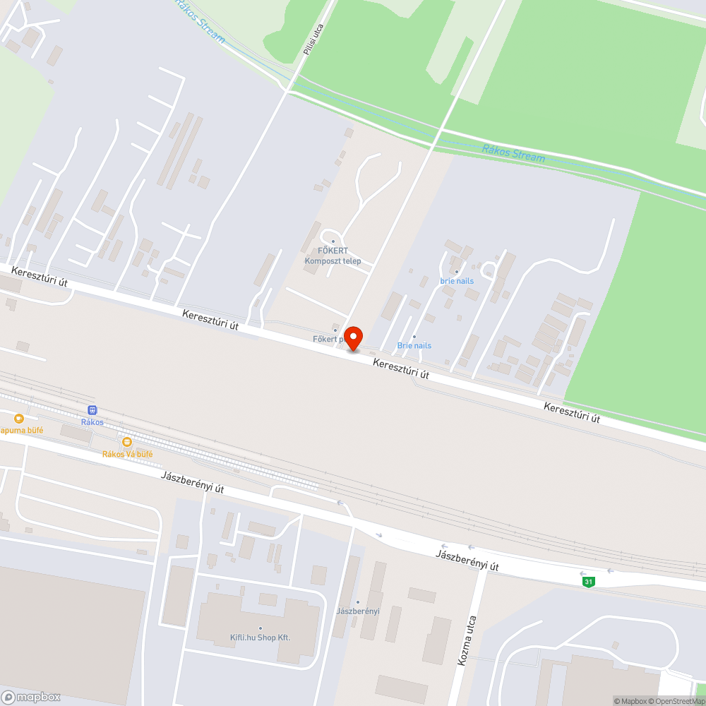 Rozsdás keret bejelentés helye