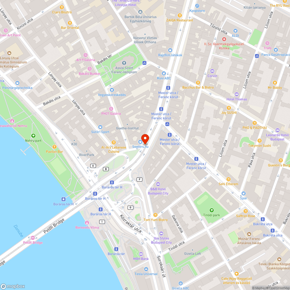 Elferdült poller és tábla bejelentés helye