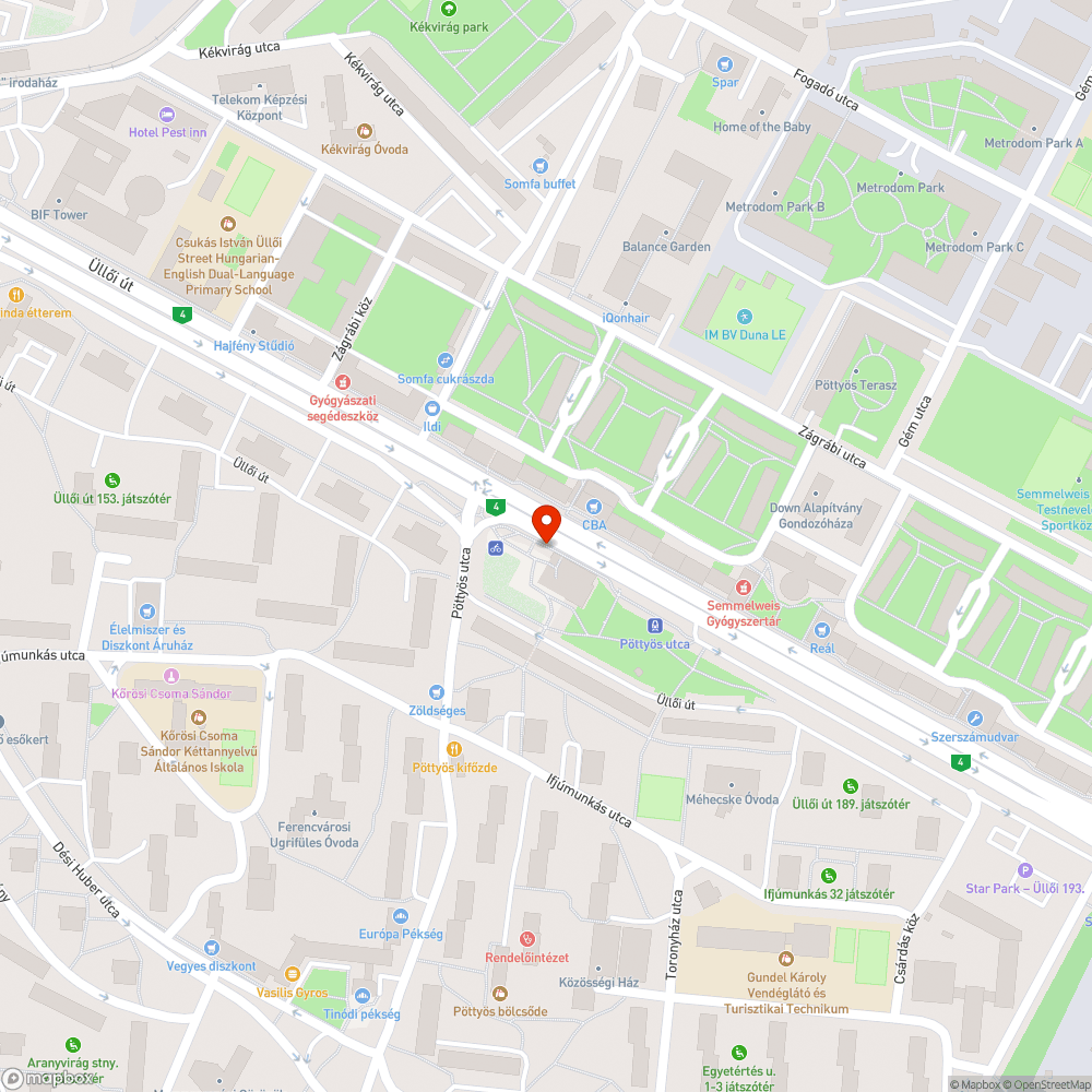 Lépcső hiánya az M3 pótló busz Pöttyös utcai megállóban (Határ út felé irány) bejelentés helye