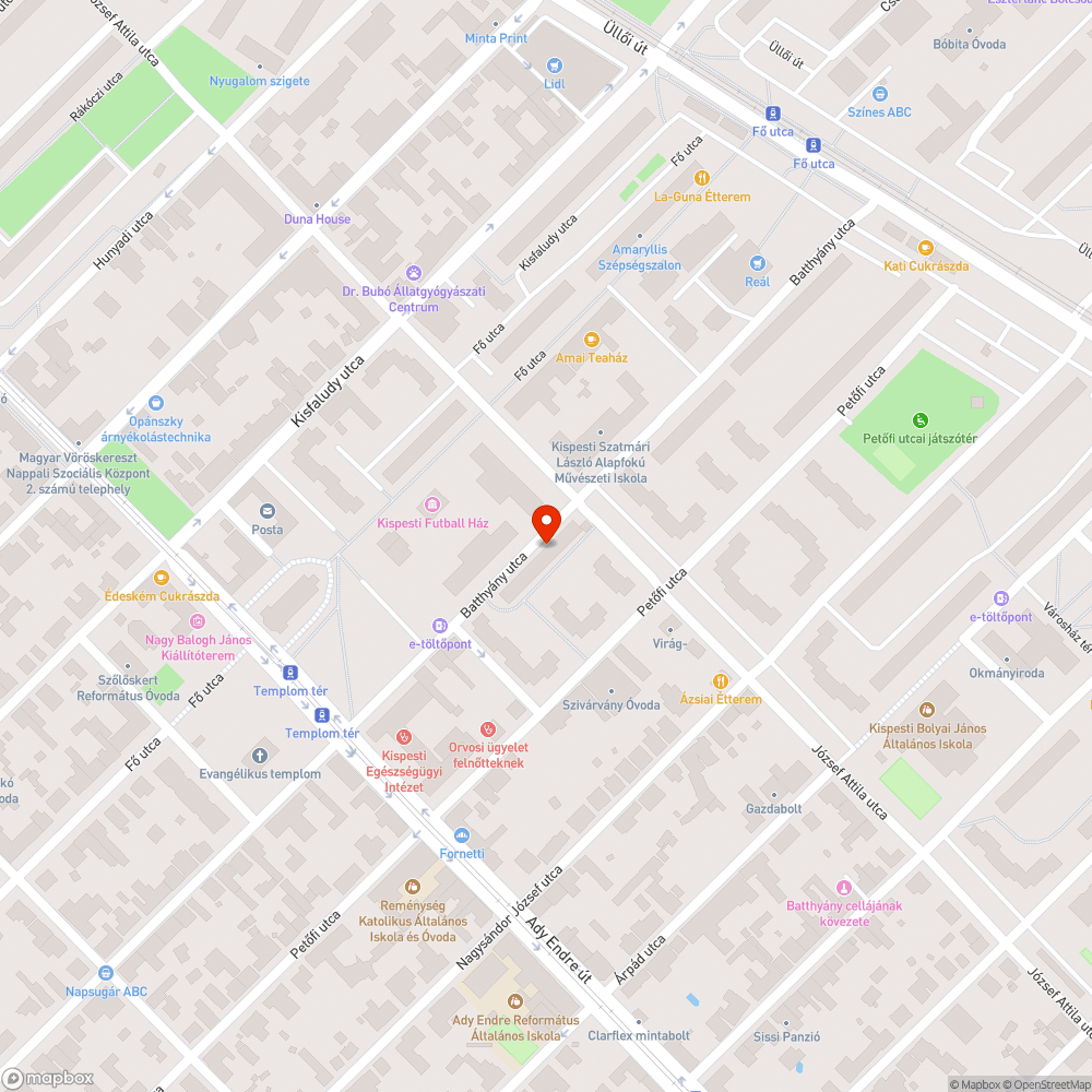 járda nagy részét elfoglaló földes kátyú bejelentés helye