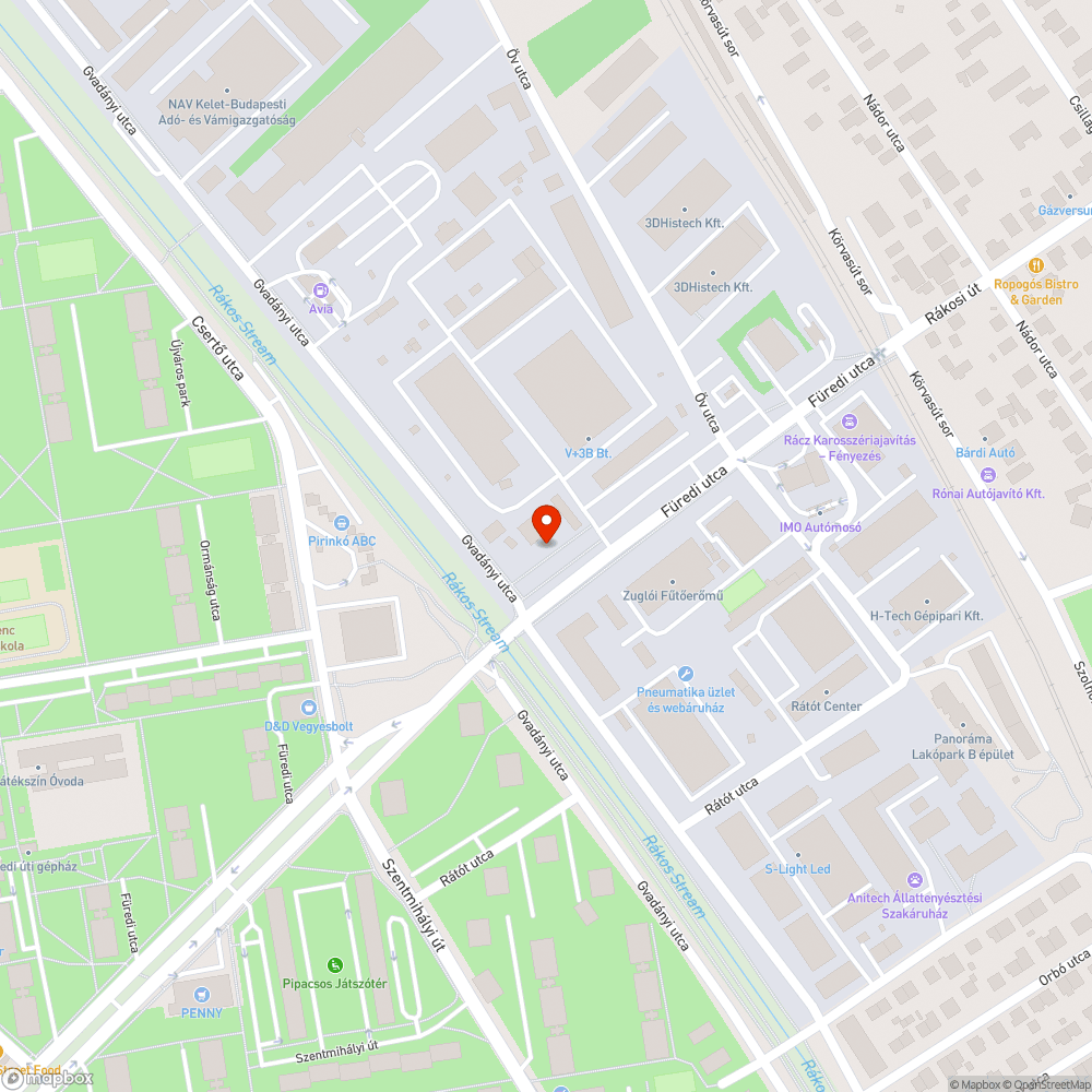 Elhagyott roncs bejelentés helye