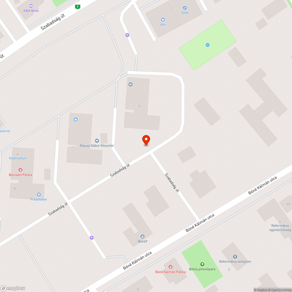 Rongálódott, ritkán ürített szemetes bejelentés helye