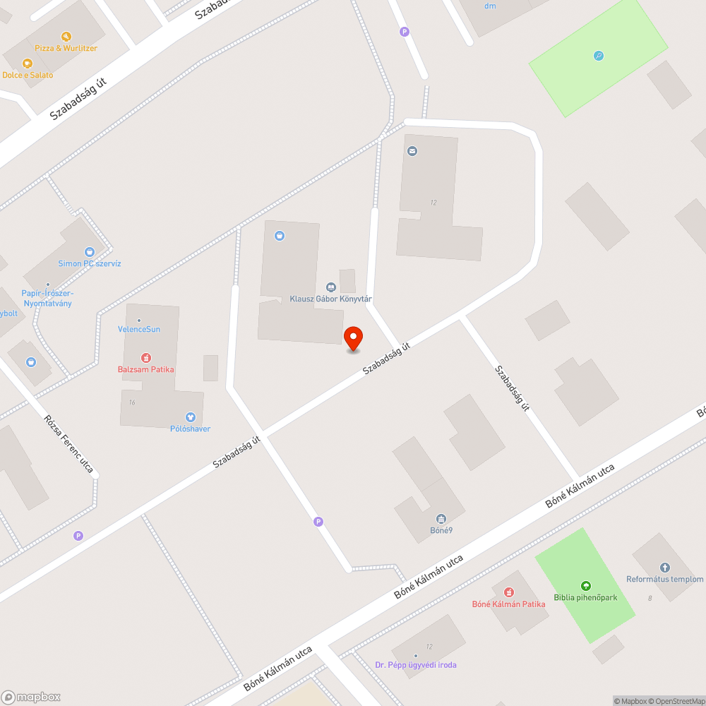 Ritkán ürített szemetes a Gárdonyi Könyvtárnál bejelentés helye