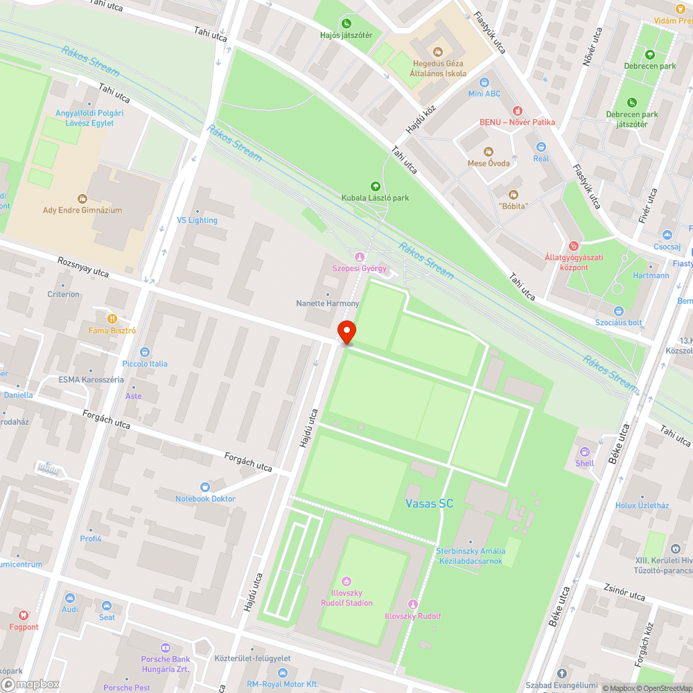 Letört szemetes bejelentés helye