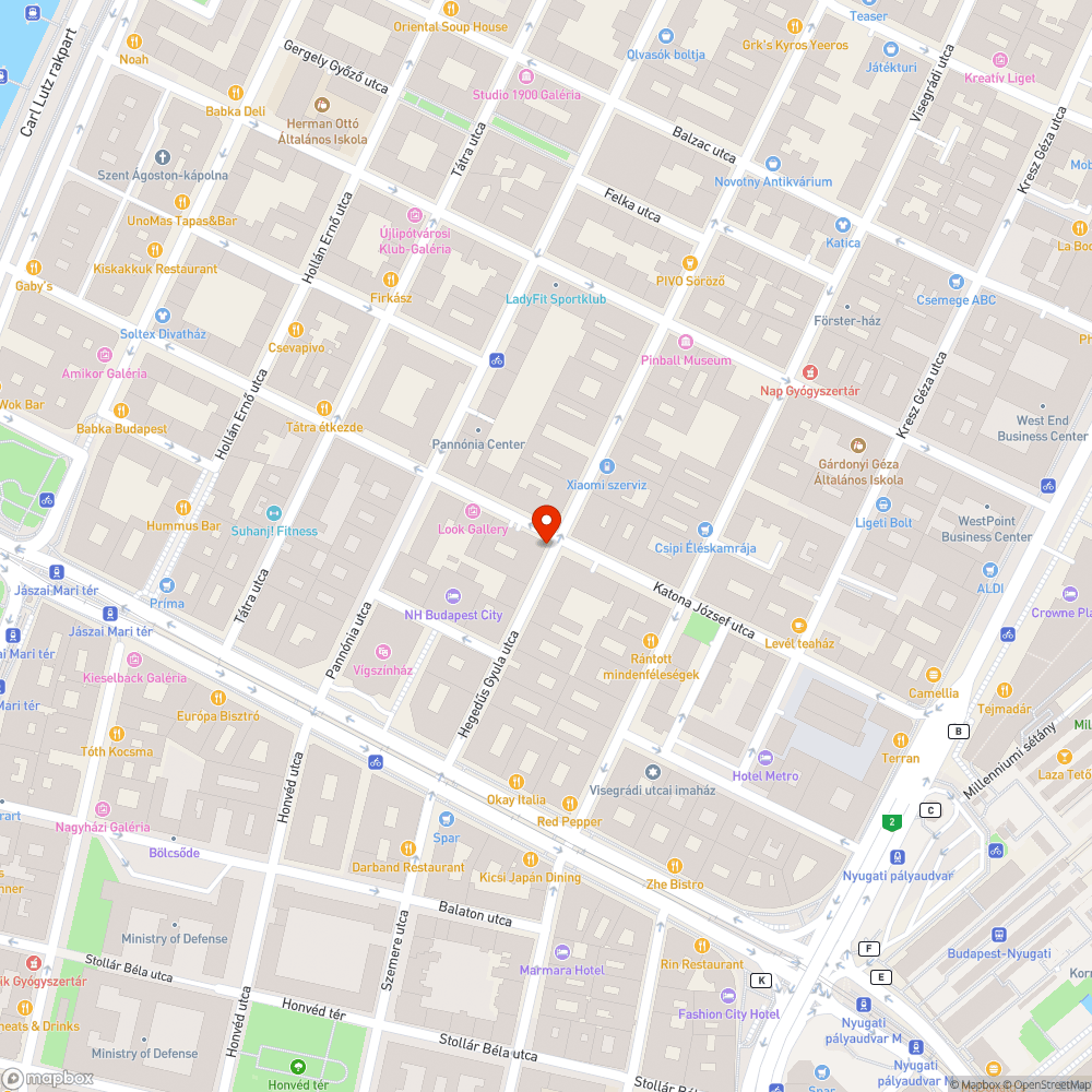 Elferdült parkolásgátló oszlop bejelentés helye