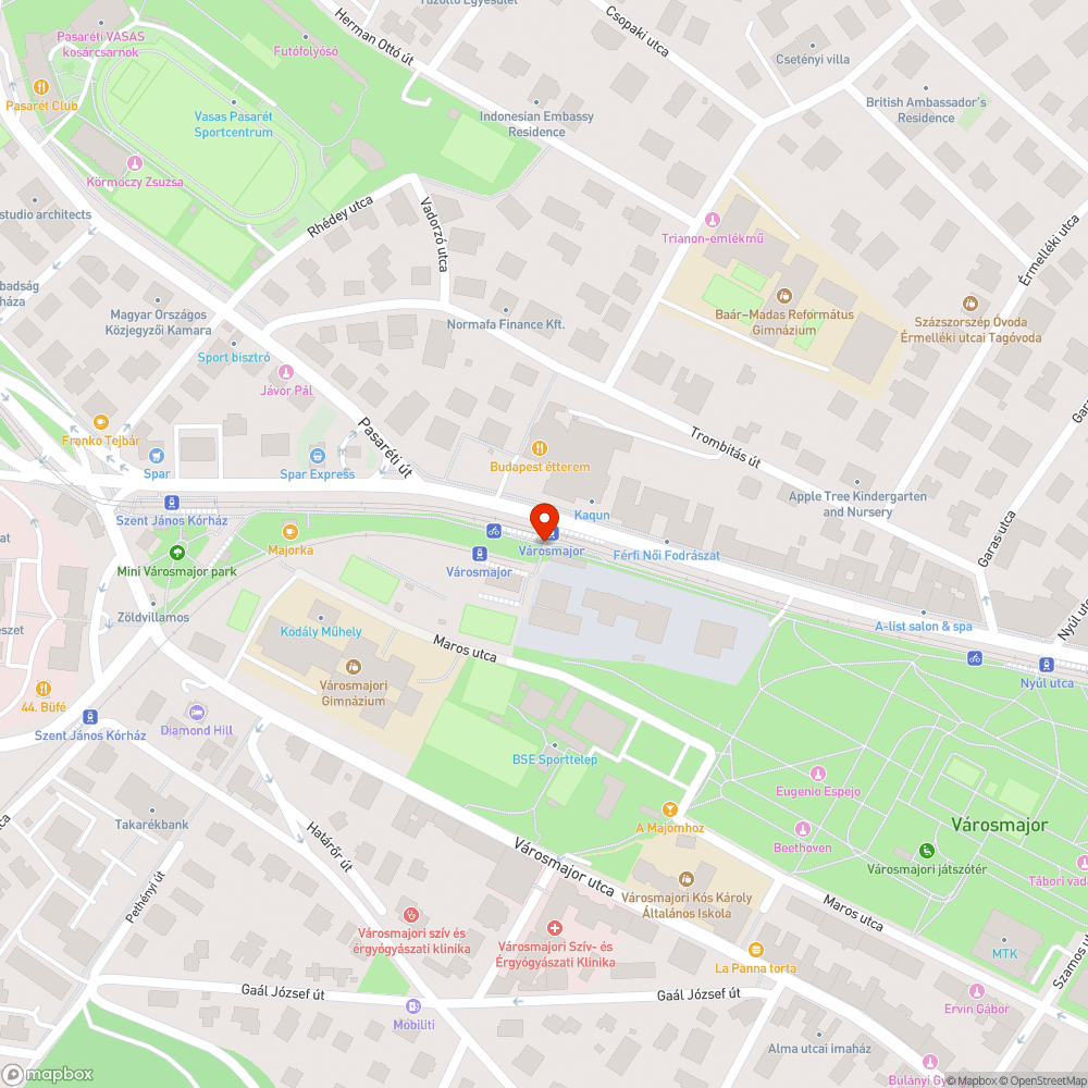 Hiányzó pollerek bejelentés helye