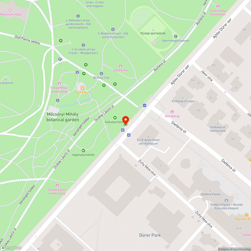 Összefirkált tábla bejelentés helye