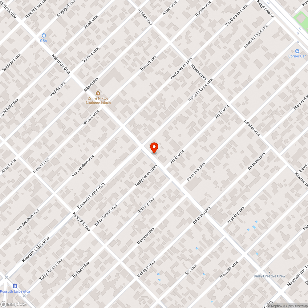 Elhagyott autó a jelzőlámpánál bejelentés helye