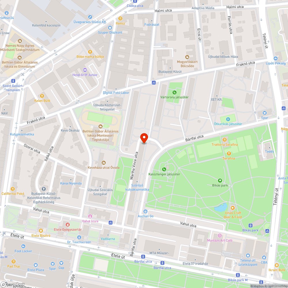 Kátyús út bejelentés helye