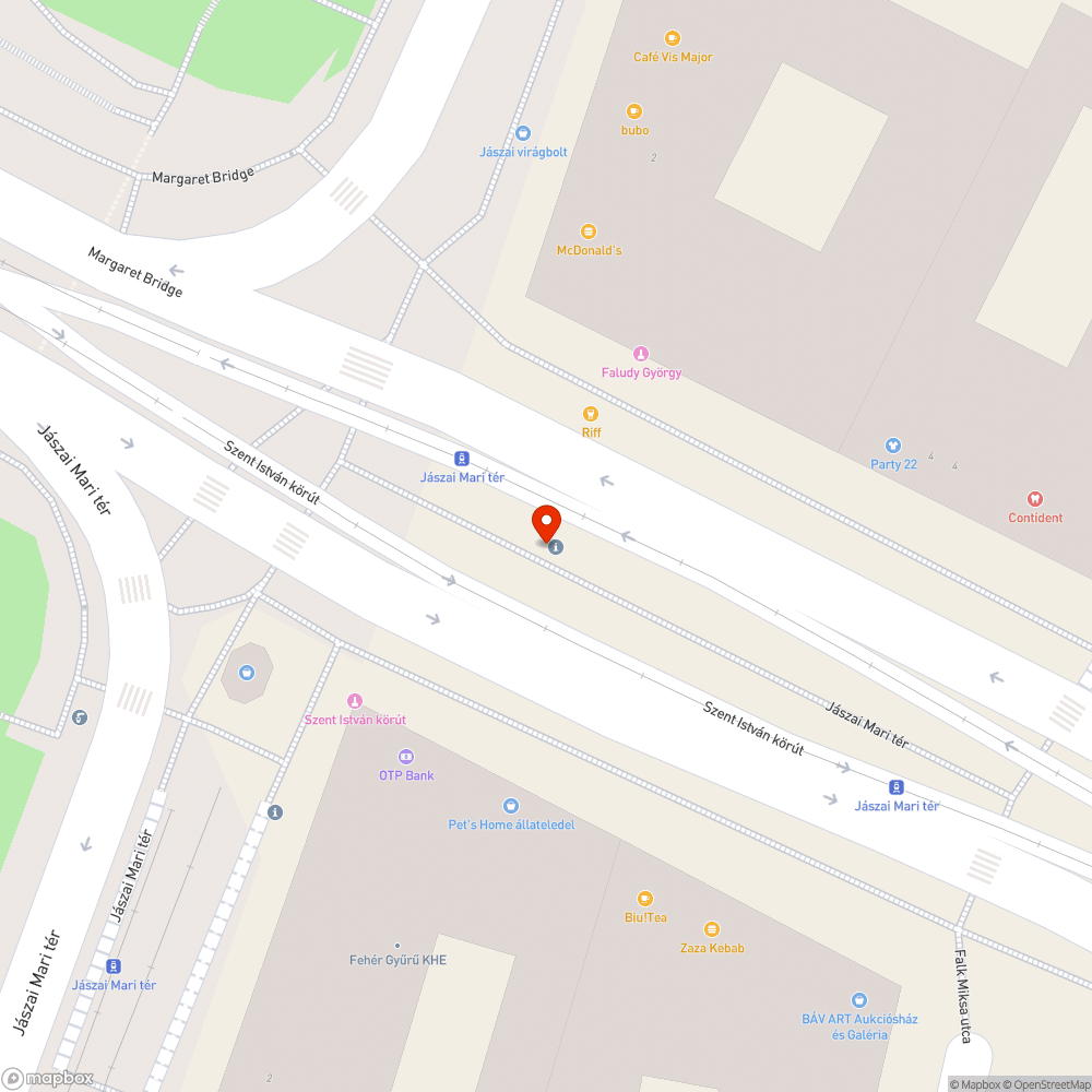 Firkás automaták (J. Mari tér) bejelentés helye