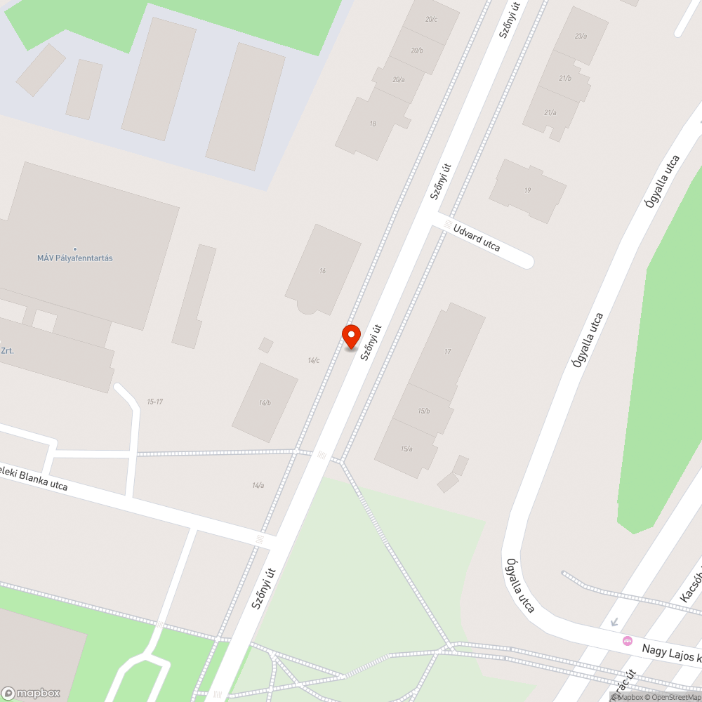 Illegális szemétlerakás a lámpaoszlop tövében bejelentés helye