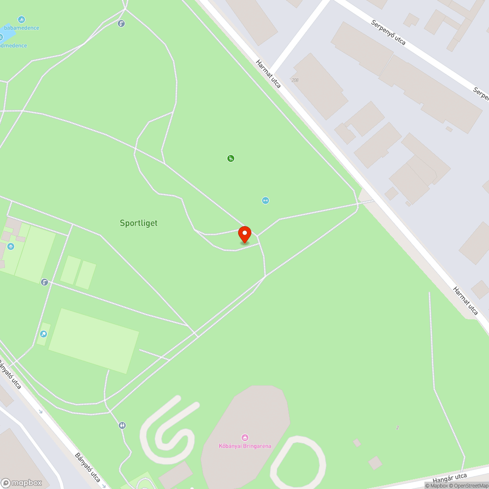 Javítatlan járda bejelentés helye