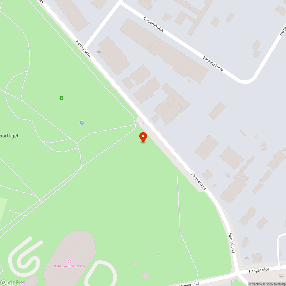 Rondaságok a Sportligetben bejelentés helye