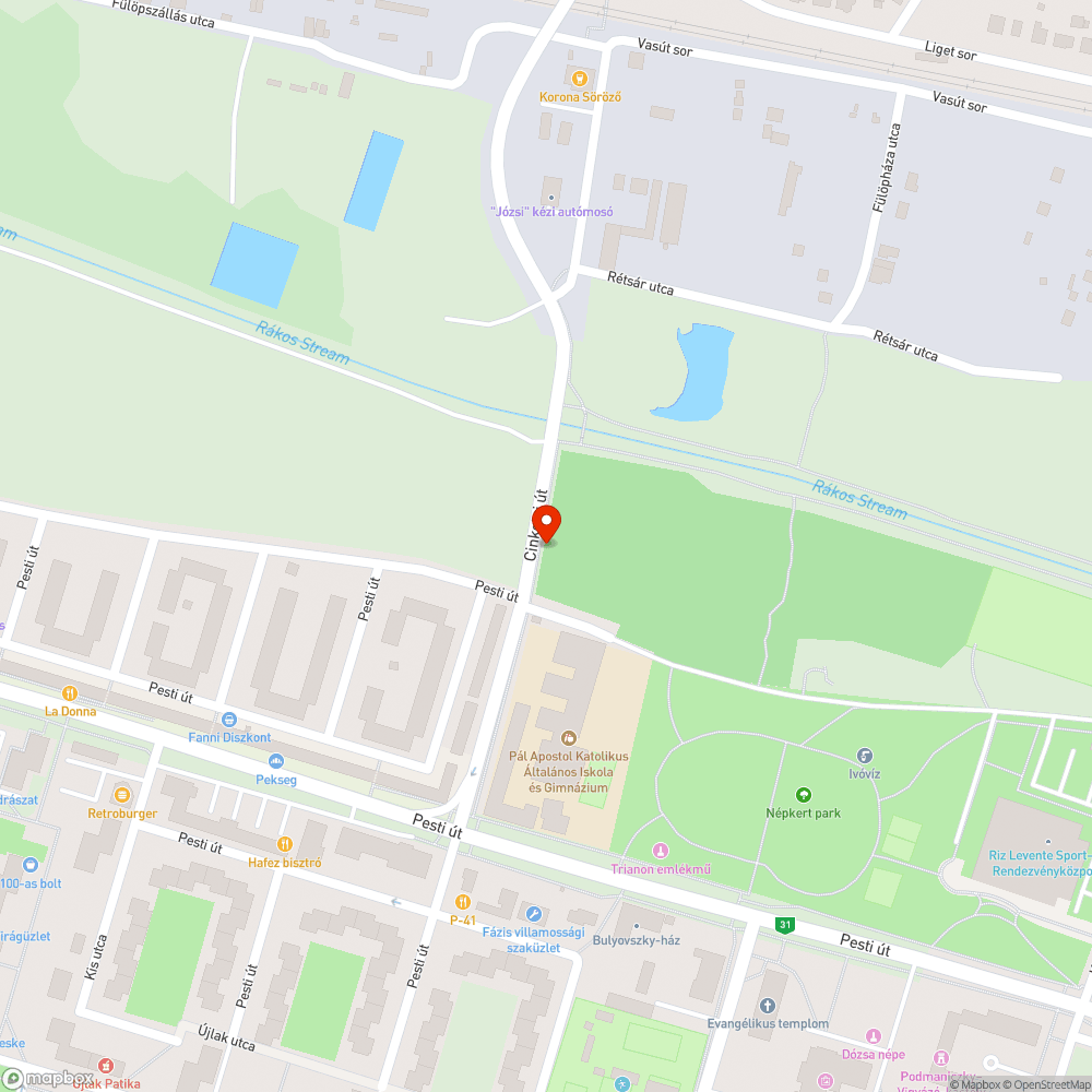 Szemetelés bejelentés helye