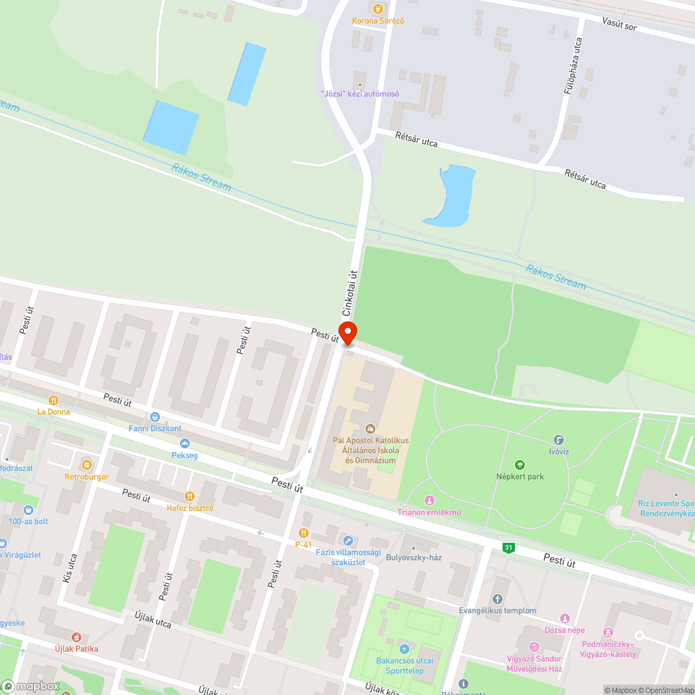 Jacques Hordooque bejelentés helye