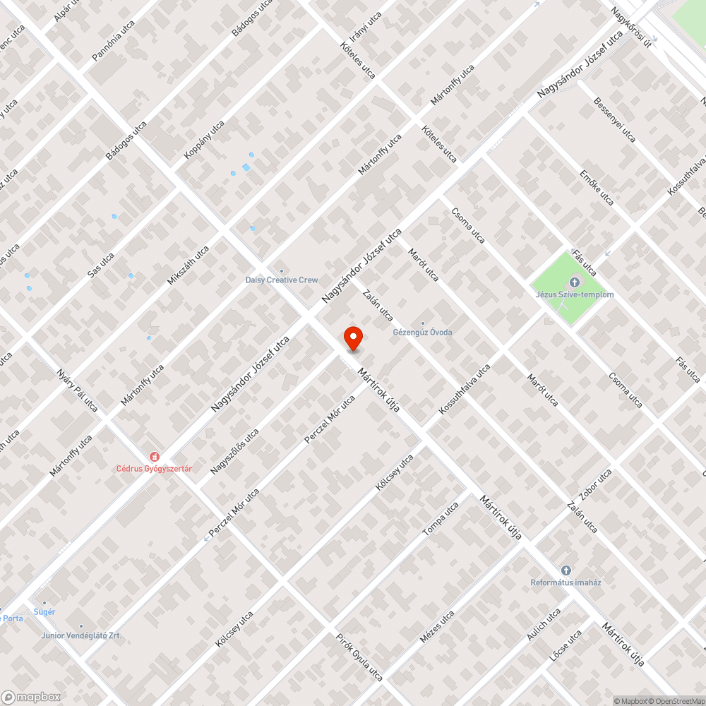 Facsonk bejelentés helye