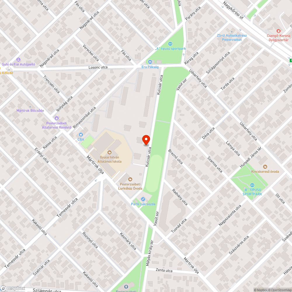 Firkás tábla bejelentés helye