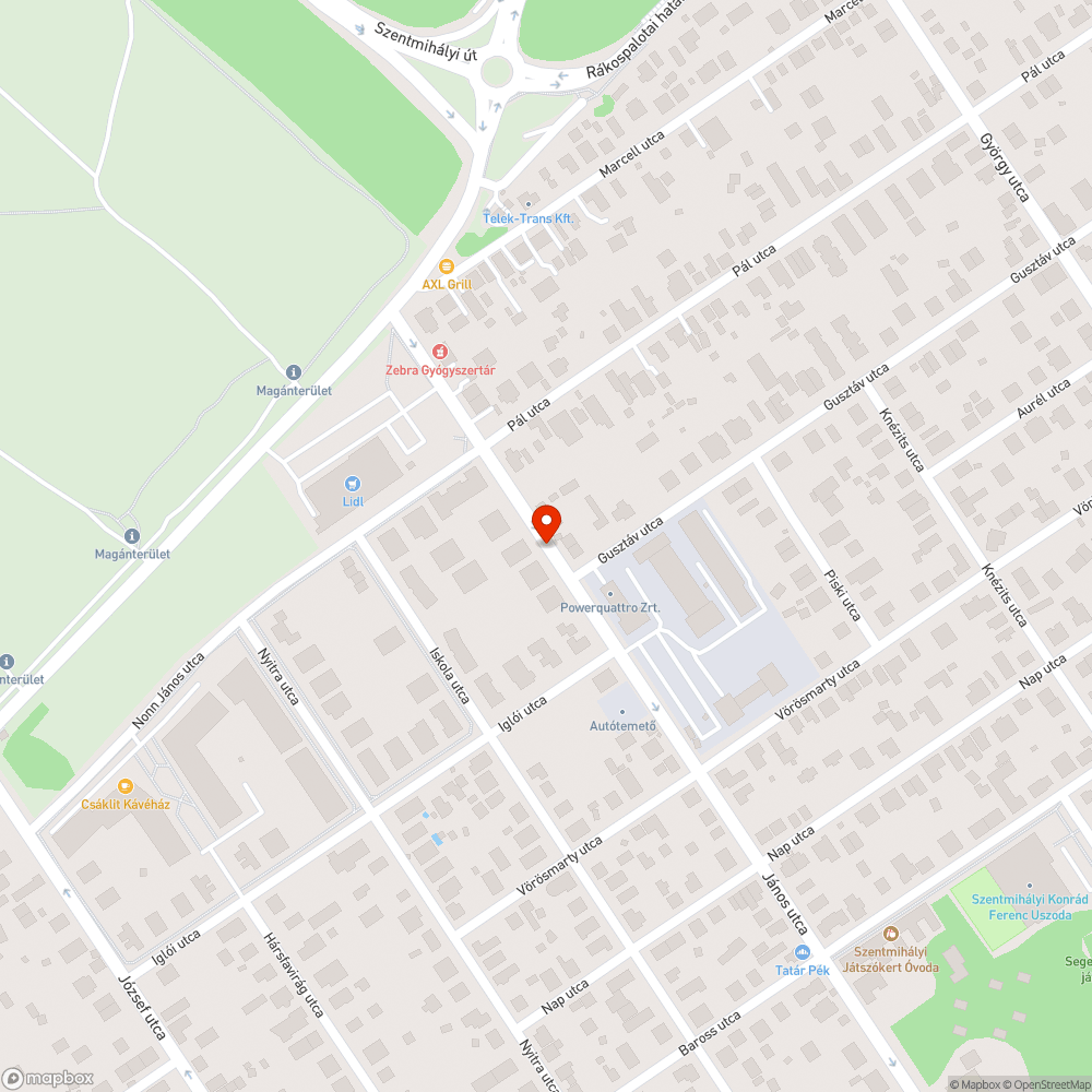 Beszakadt az út széle bejelentés helye