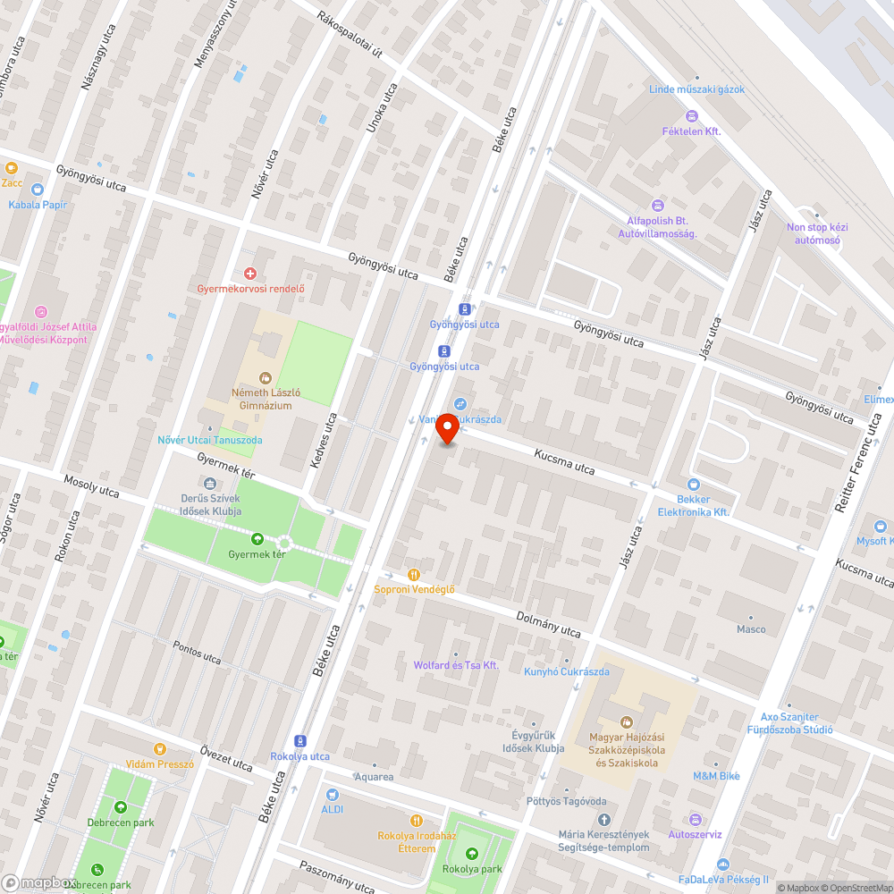 Balesetveszélyes parkolás bejelentés helye