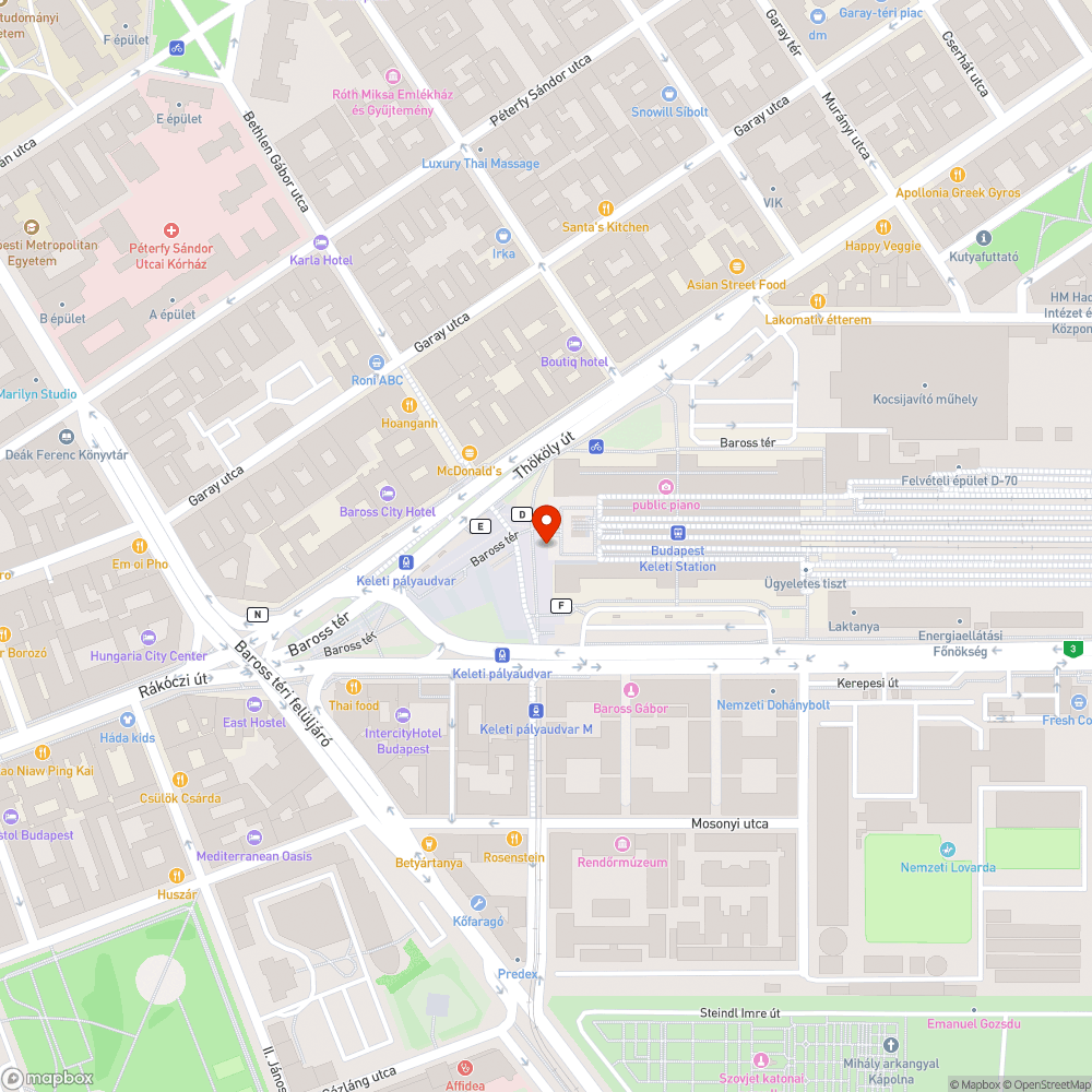 Túlcsorduló szemetes - Keleti bejelentés helye