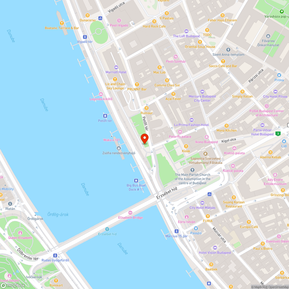 Firkás elektromos szekrények (Petőfi tér) bejelentés helye