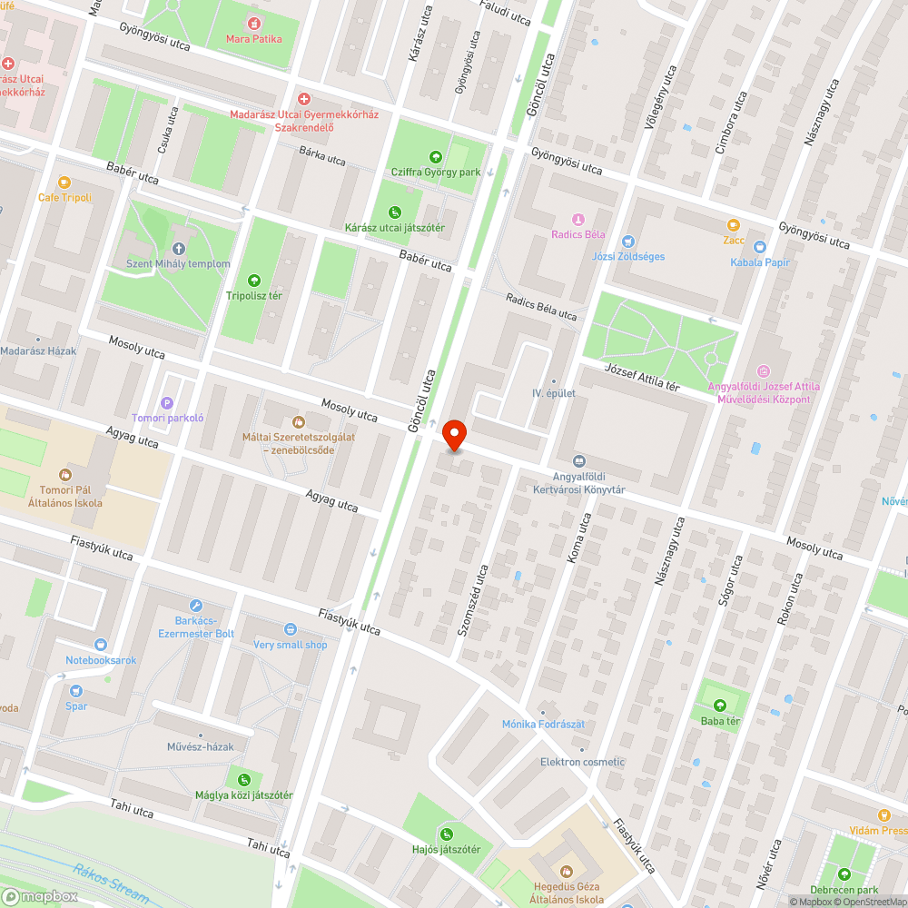 Olvashatatlan utcatáblák bejelentés helye